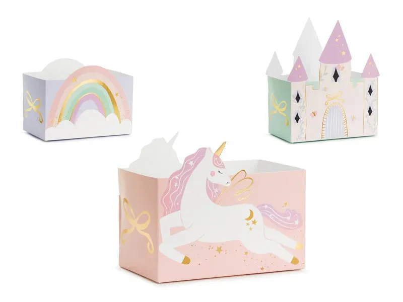 Unicorn Snackbakje 12cm 6st