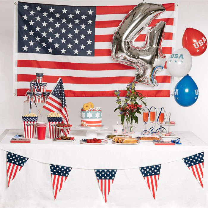 USA Ballonnen 25cm 6st - Image 6