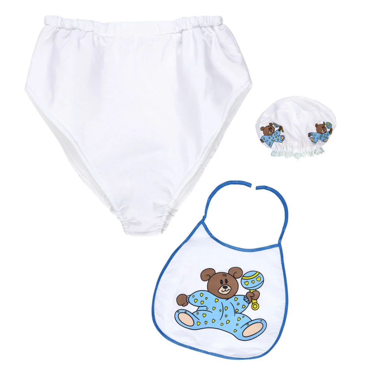 Verkleedset Grote Baby Jongen Blauw Wit - Image 2