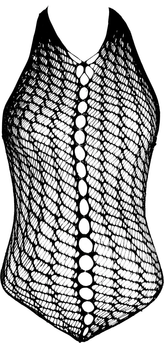 Visnet Shirt Zwart Met Steentjes - Image 2