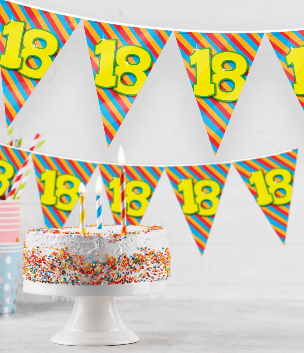 Vlaggenlijn 65 Jaar Gekleurd 10m - Image 2
