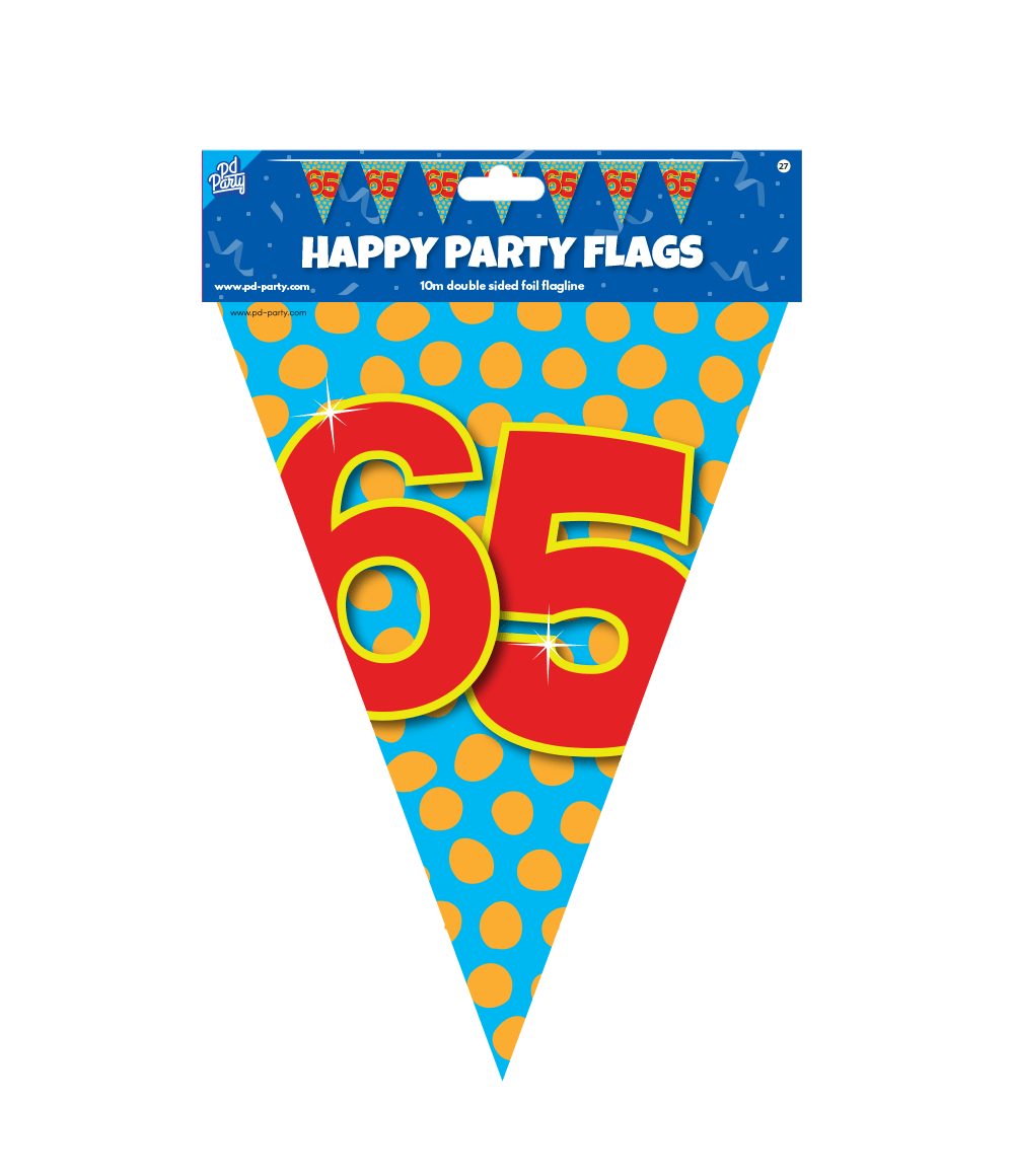 Vlaggenlijn 65 Jaar Gekleurd 10m - Image 3