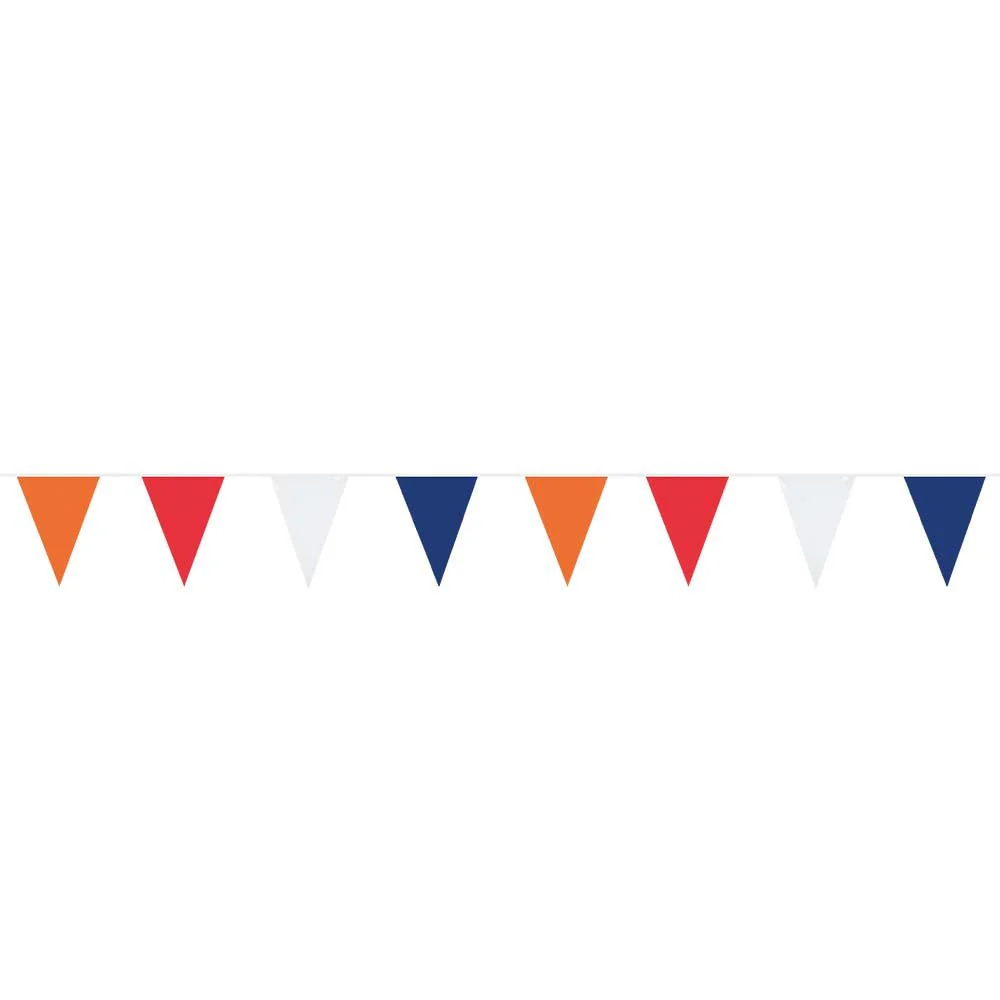 Vlaggenlijn Oranje-Rood-Wit-Blauw 10m - Image 2