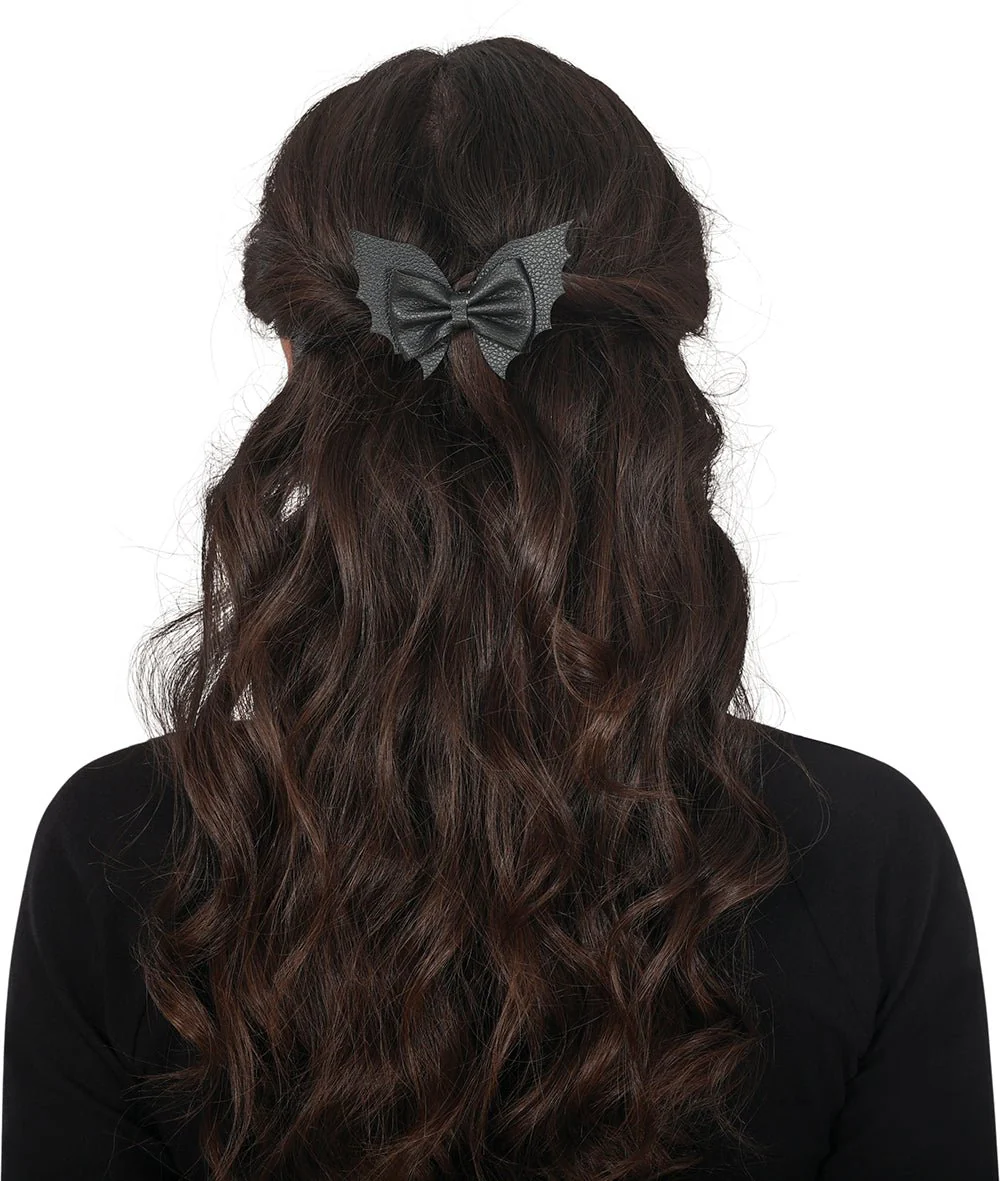 Vleermuis Haarclip 9cm 2st