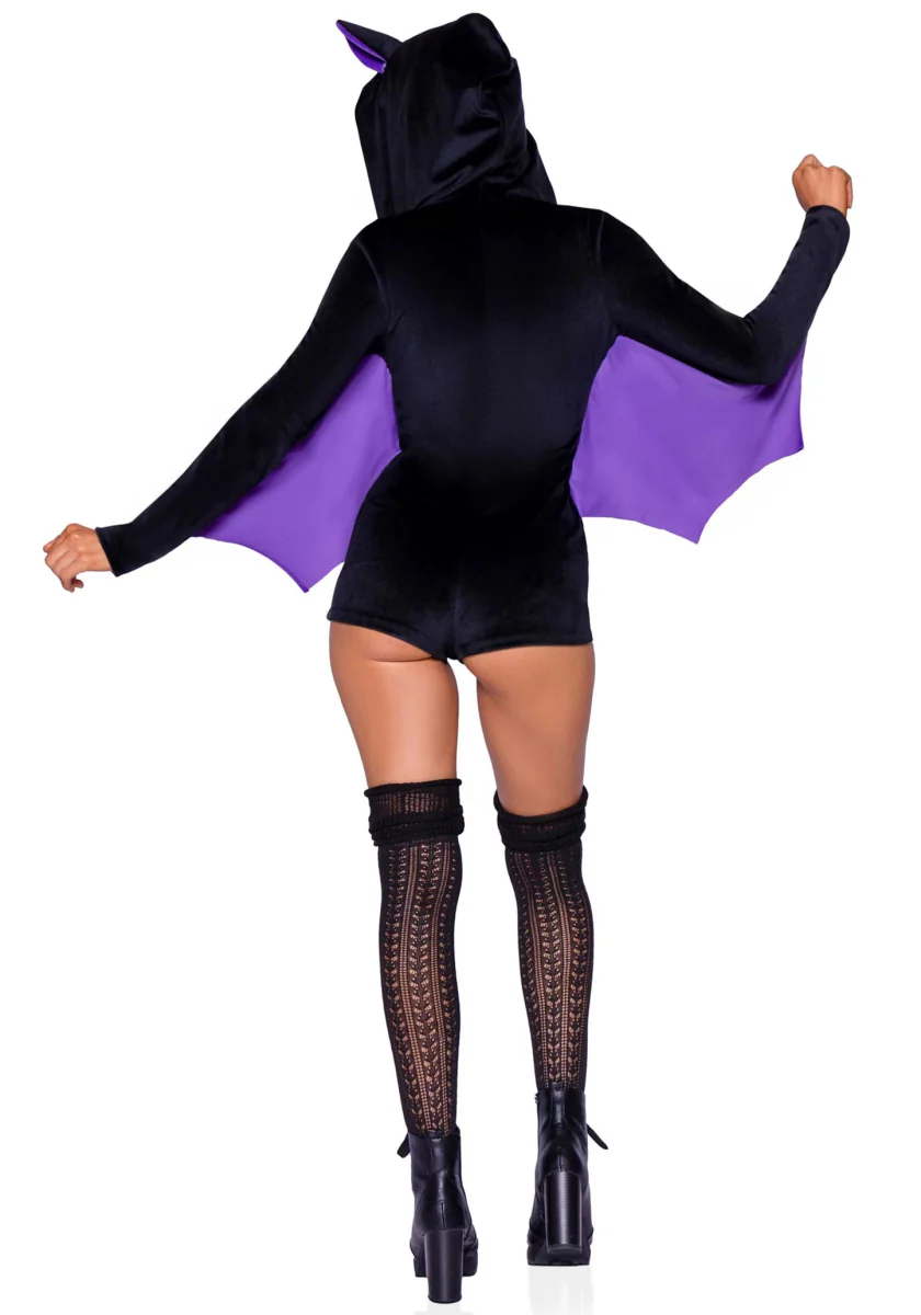 Vleermuis Kostuum Dames Bodysuit Leg Avenue - Image 5
