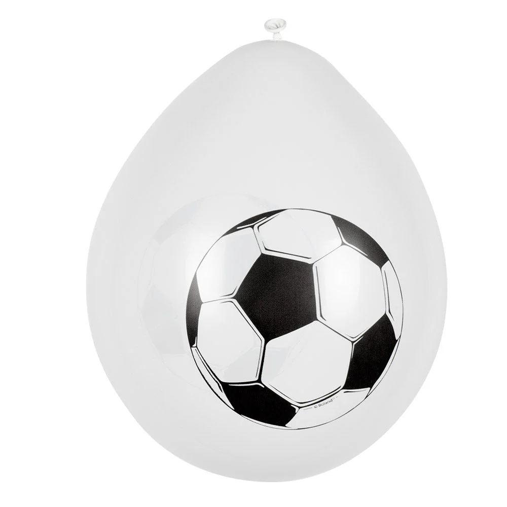 Voetbal Ballonnen 25cm 6st - Image 3