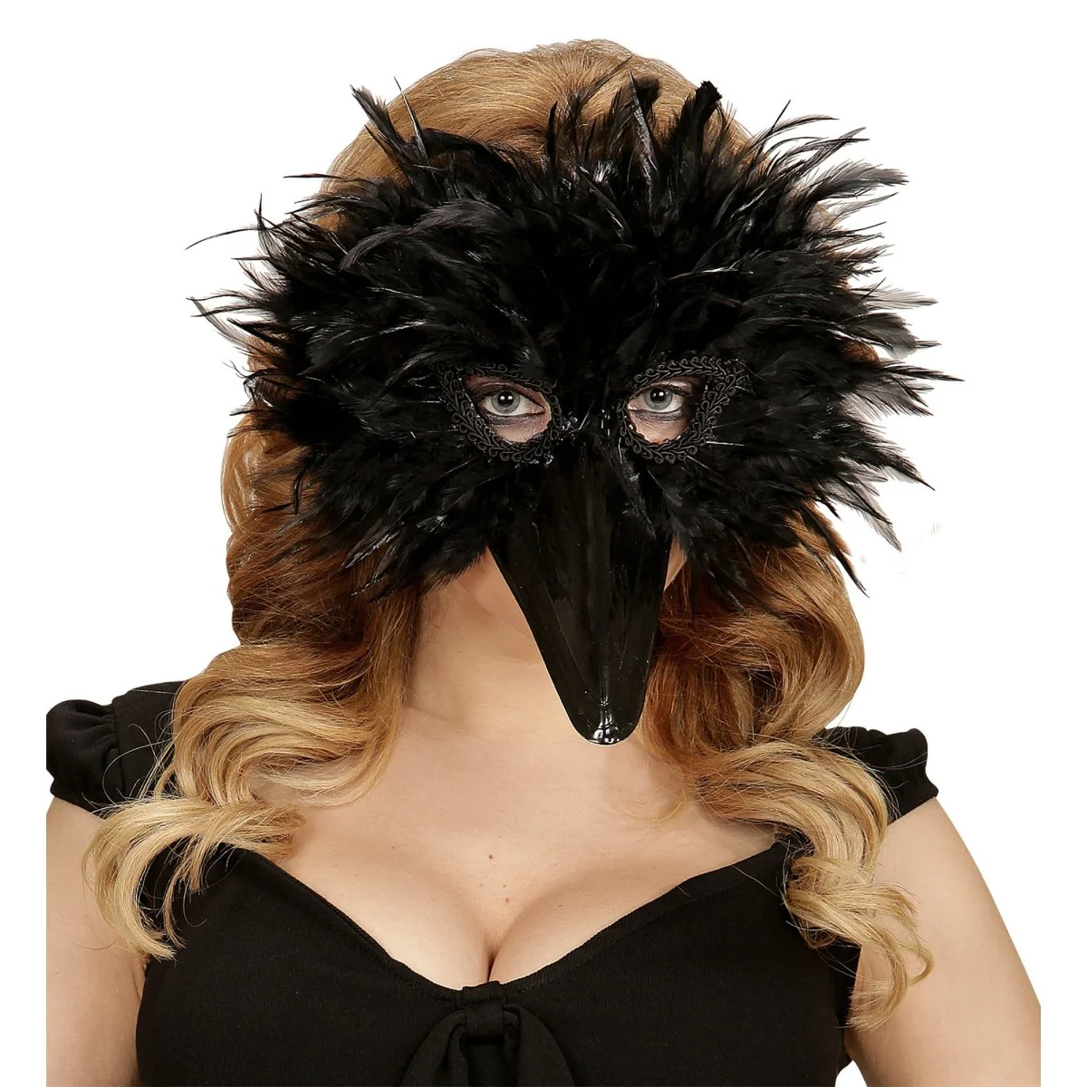 Vogel Masker Zwart - Image 3