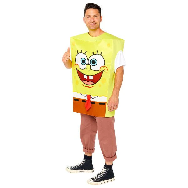 Volwassenen Kostuum Spongebob Heren M/L - Image 3