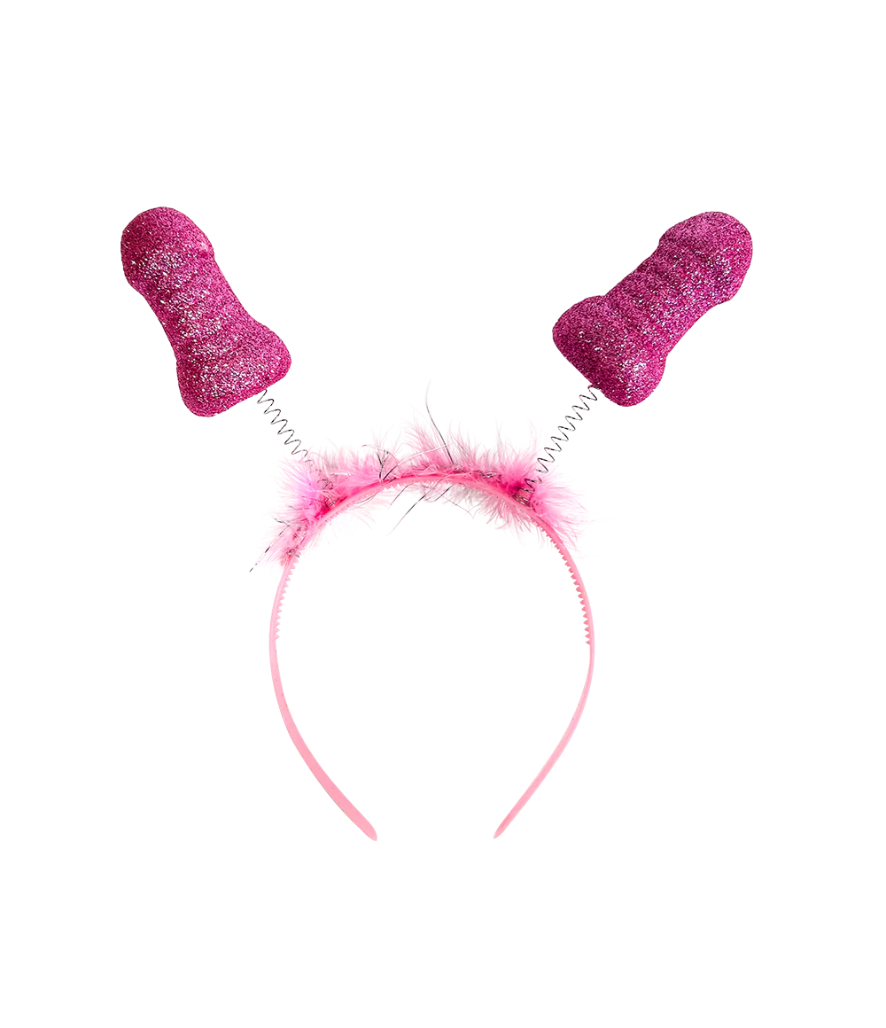 Vrijgezellenfeest Haarband Penis 23cm