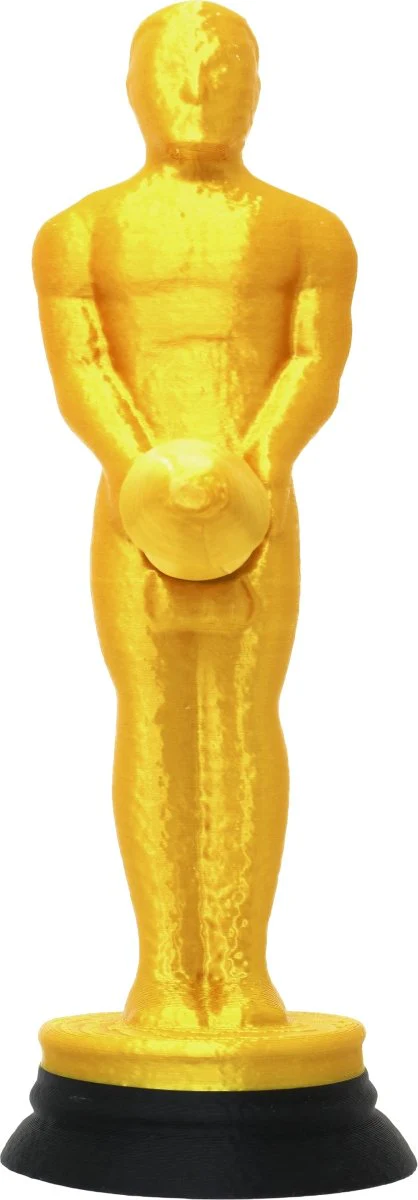 Vrijgezellenfeest Standbeeld Goud 20cm - Image 3