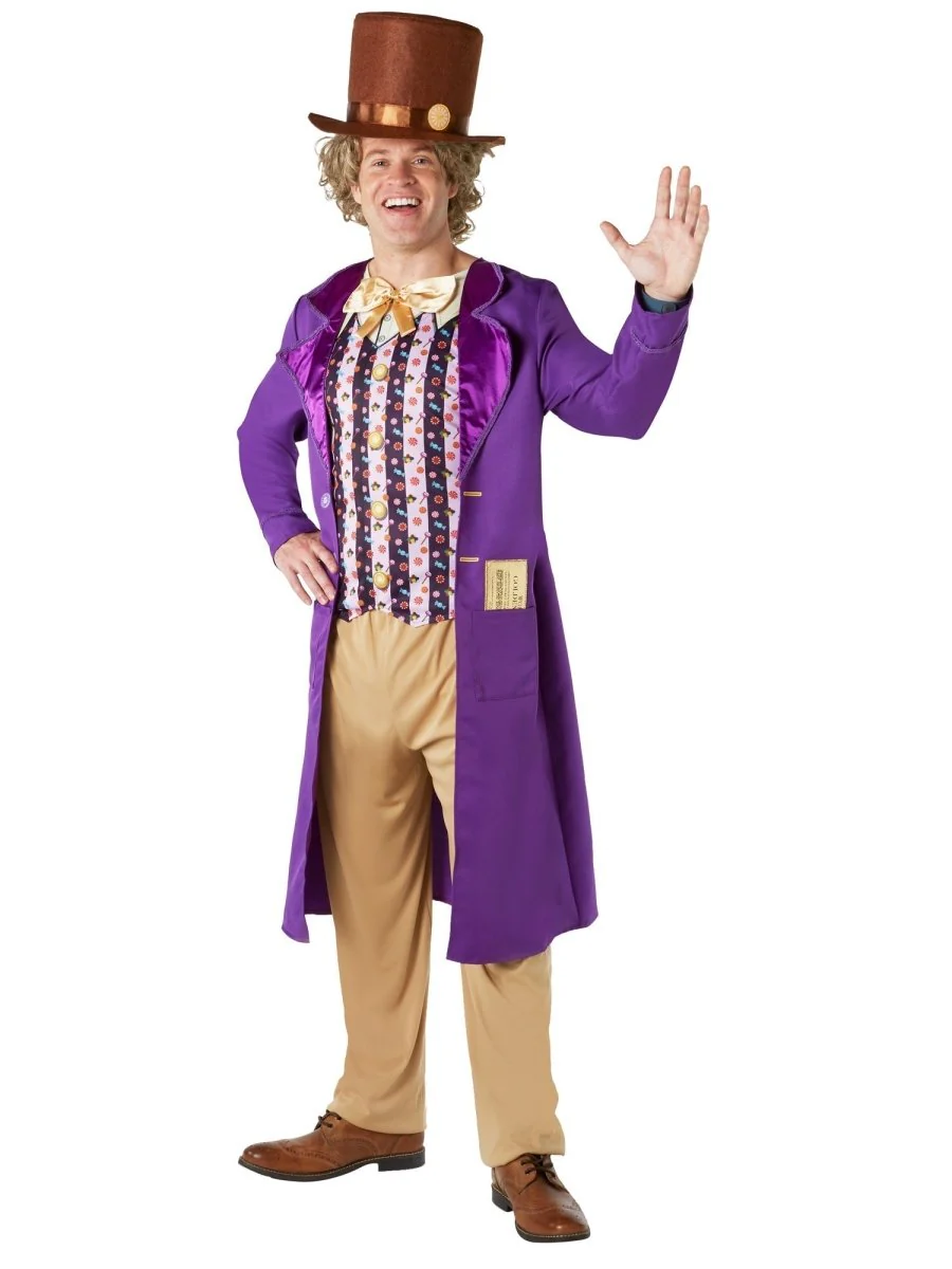 Willy Wonka Kostuum Paars Heren - Image 2