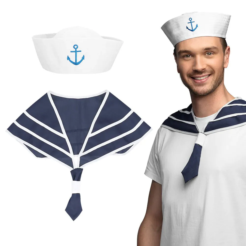 Wit Blauwe Accessoireset Marine 2 delig - Image 2