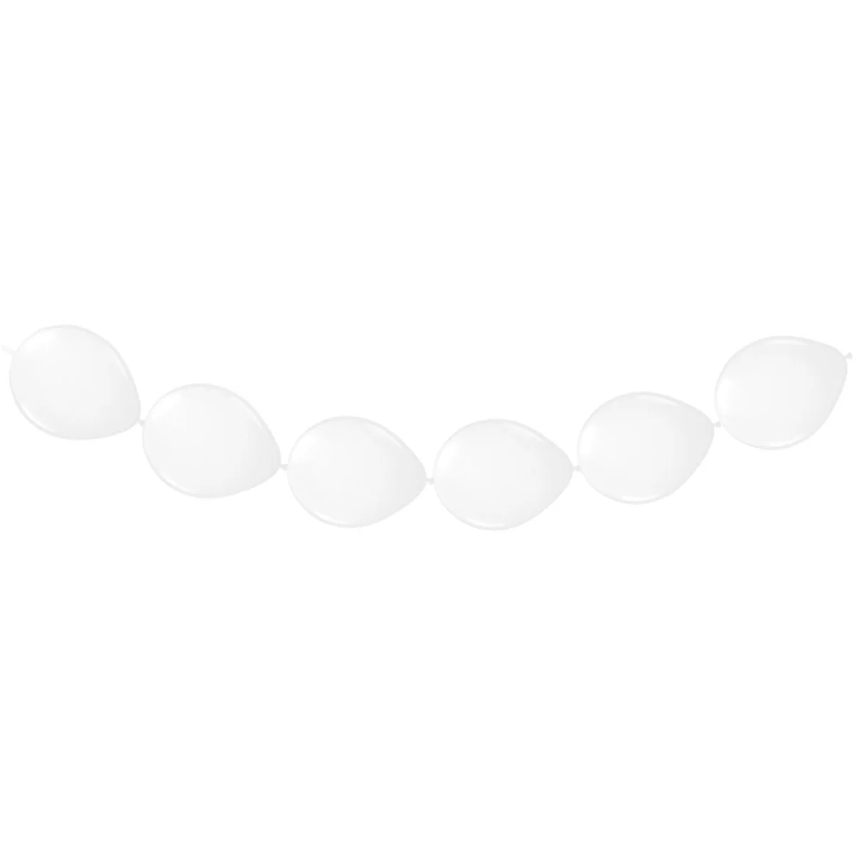 Witte Ballonnenslinger 3m 8st
