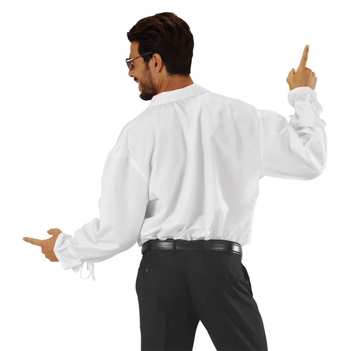 Witte Blouse Heren - Image 3