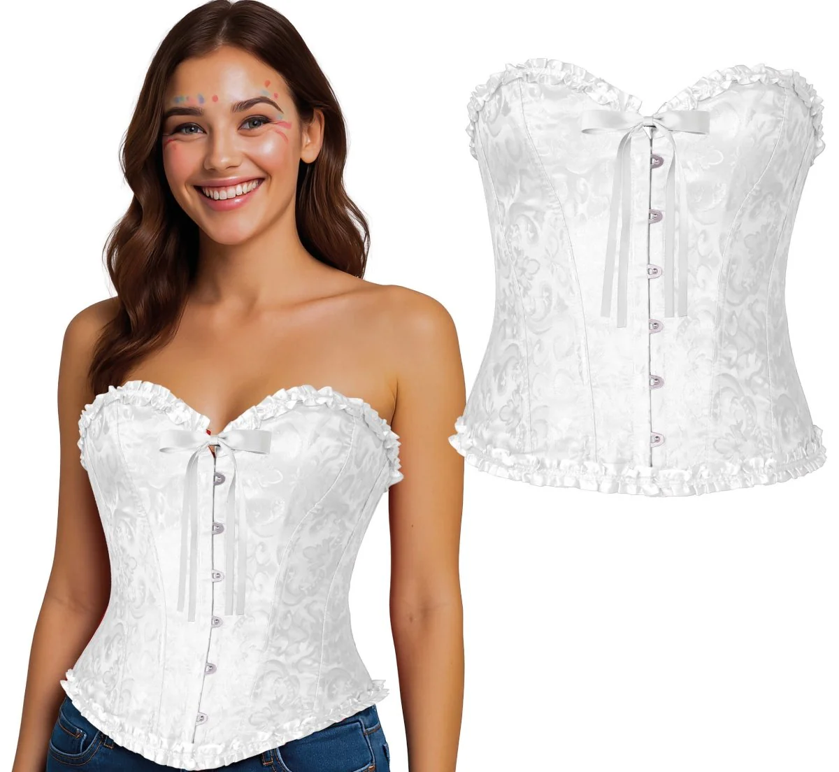 Witte Corset Dames