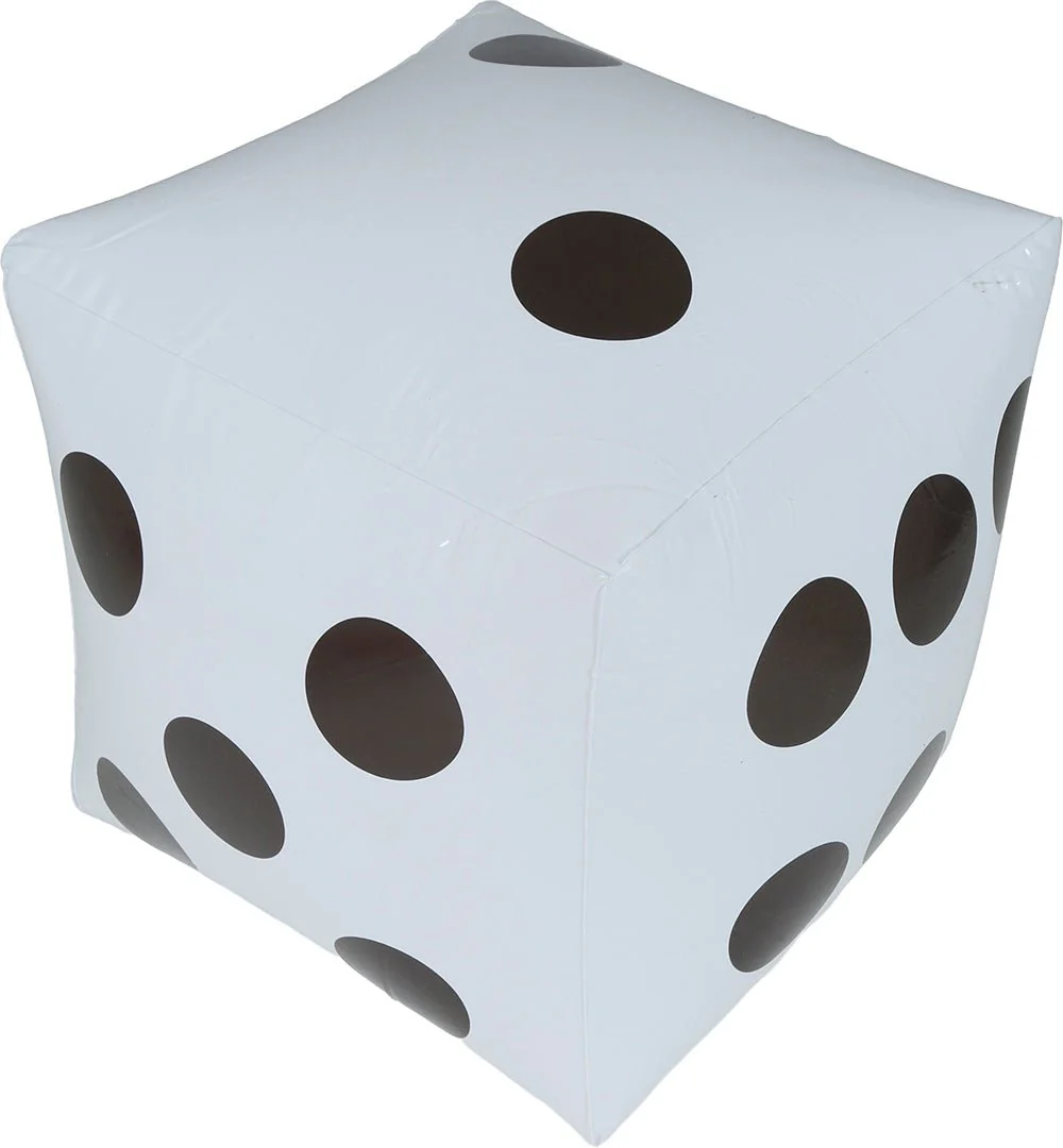 Witte Dobbelsteen Opblaasbaar - Image 5