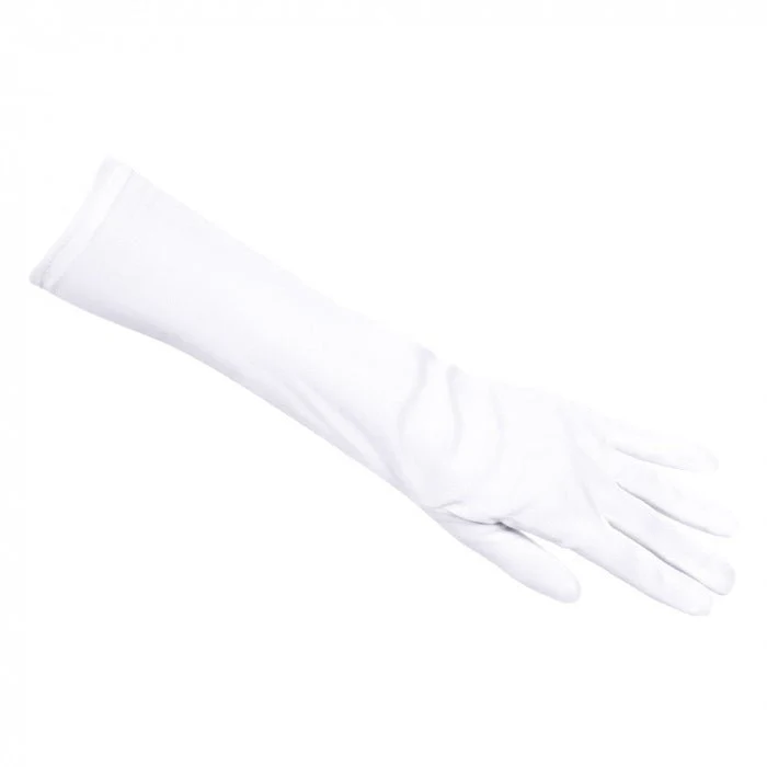 Witte Handschoenen Lang - Image 3