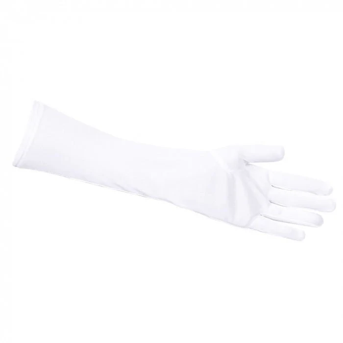 Witte Handschoenen Lang - Image 4