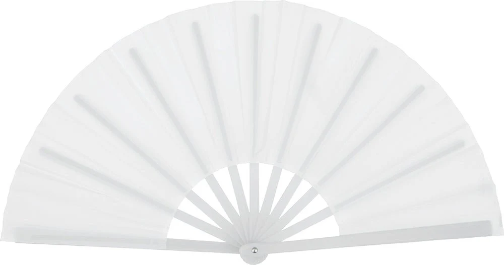 Witte Waaier 30cm - Image 2