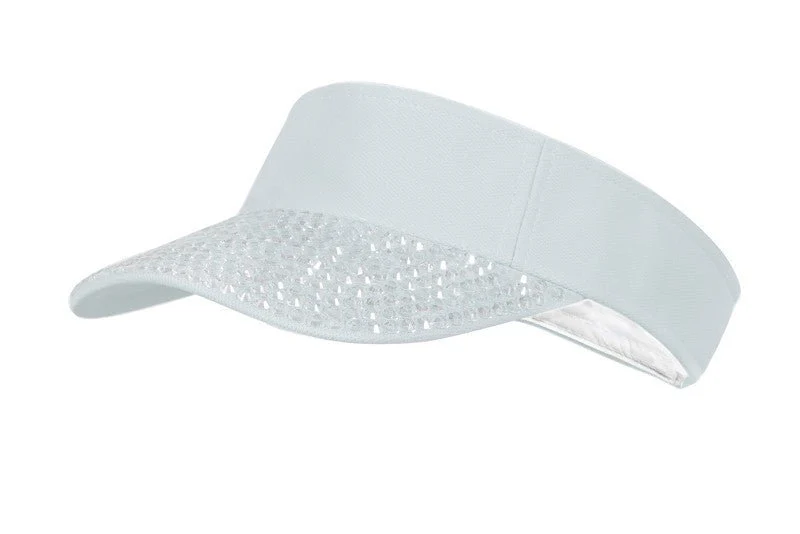 Witte Zonneklep Steentjes