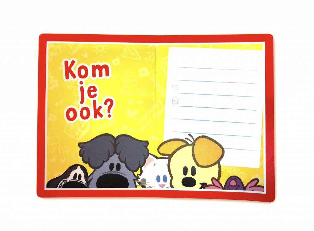 Woezel en Pip Uitnodigingen 8st - Image 2