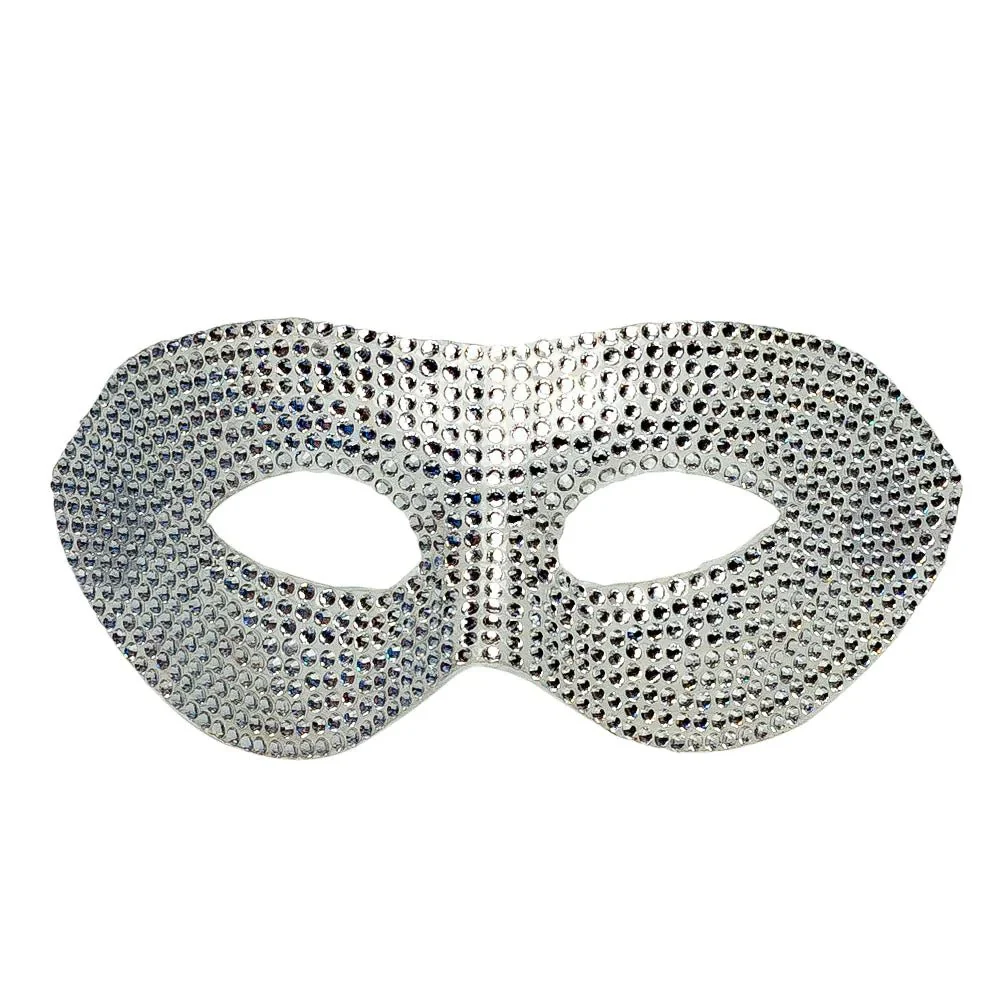 Zilveren Oogmasker Diamanten - Image 2
