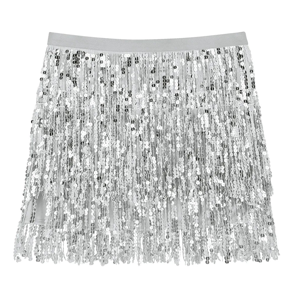 Zilveren Rok Mini Glitter - Image 2
