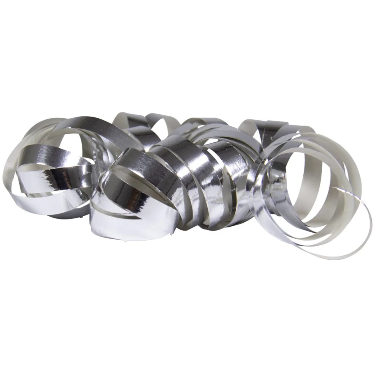 Zilveren Serpentines Metallic 4m 18 ringen 2st - Image 2