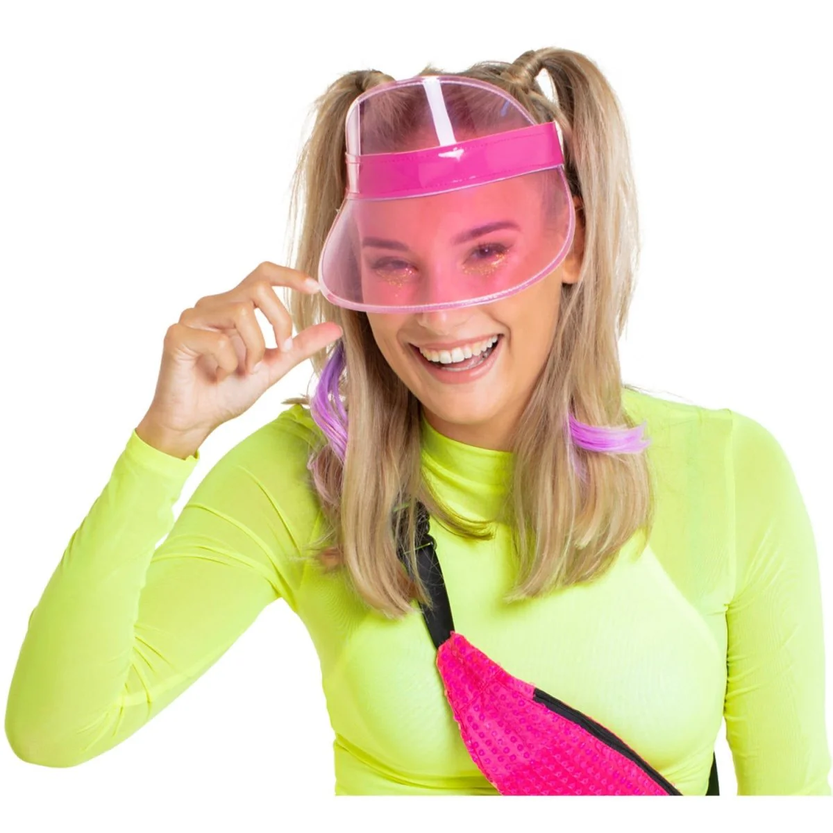 Zonneklep Neon Roze - Image 2
