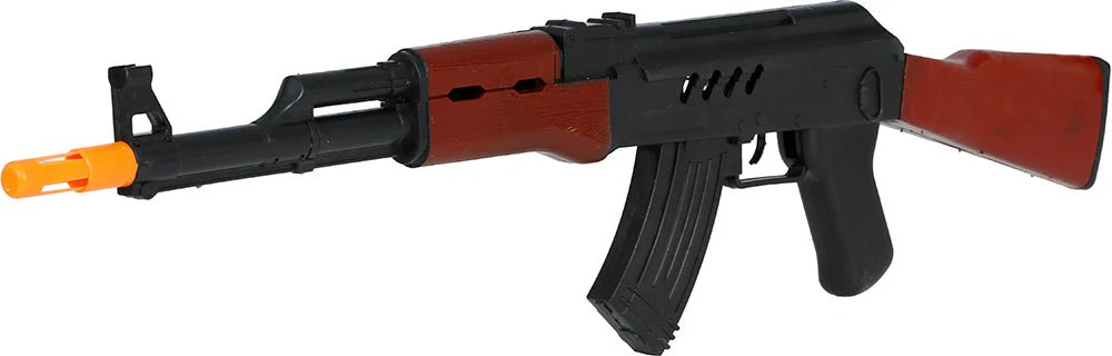 Zwart Bruine Nep Pistool 67cm - Image 3