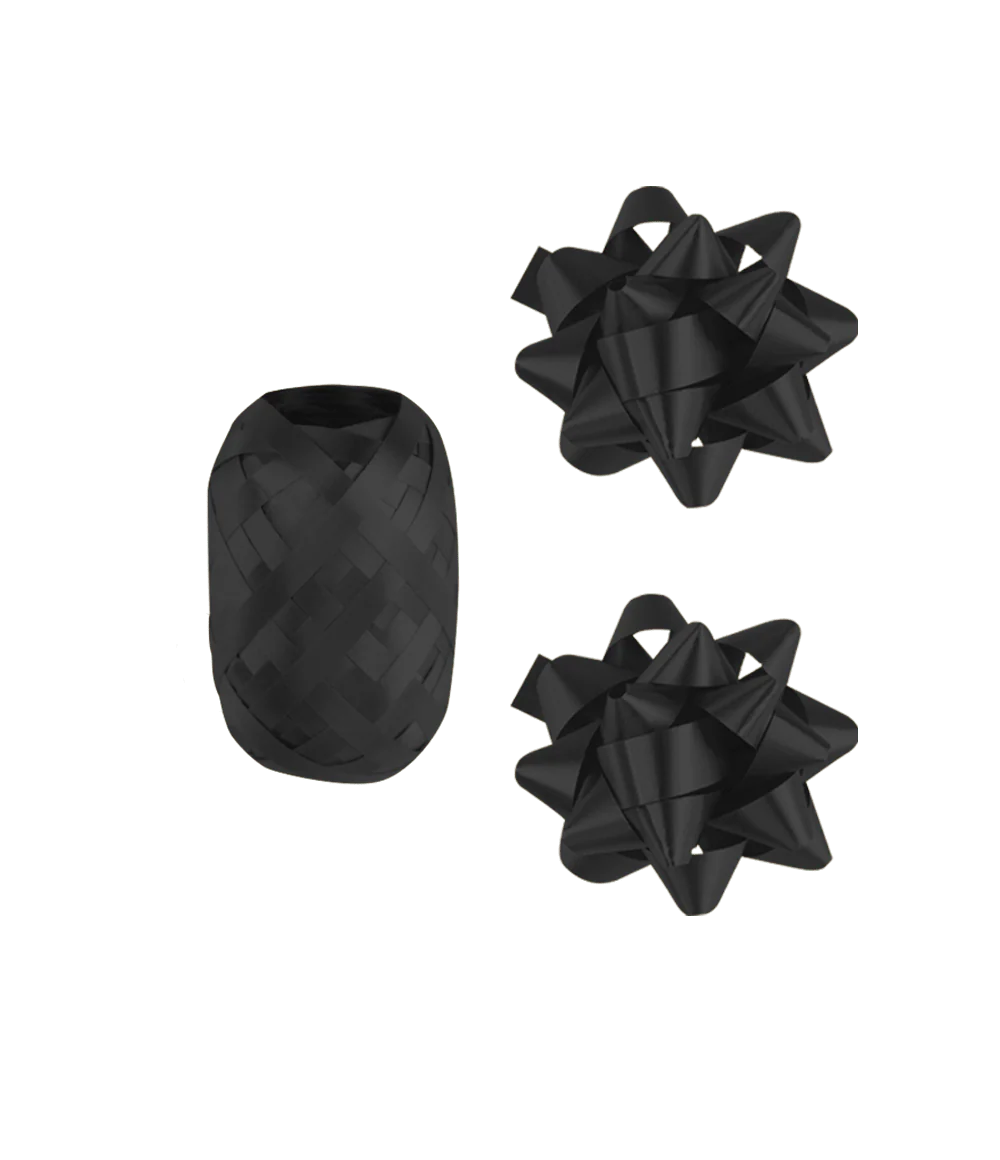 Zwarte Cadeauverpakking Set 3 delig