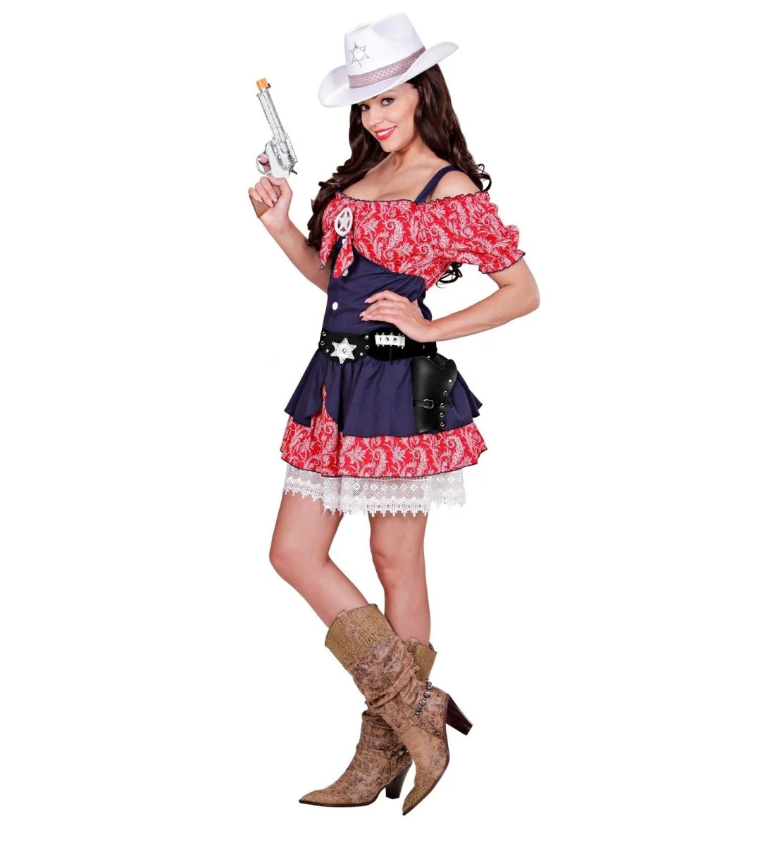 Zwarte Holster Cowboy Dubbel - Image 4