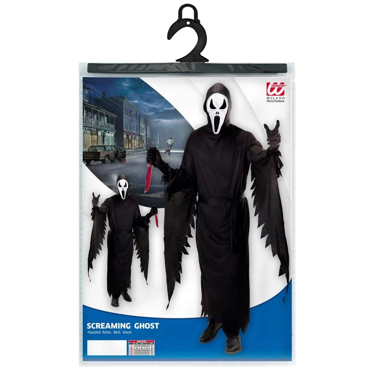 Zwarte Kostuum Spook - Image 3
