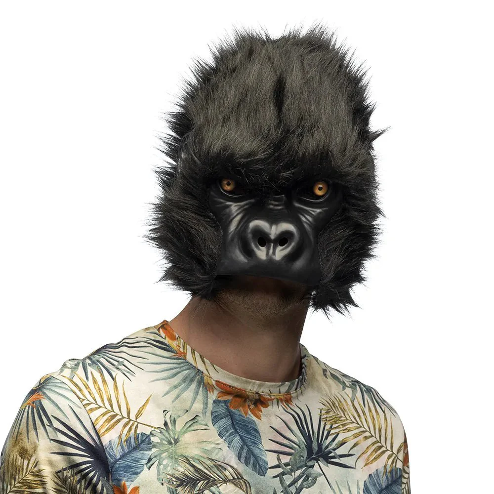 Zwarte Masker Gorillla Pluche