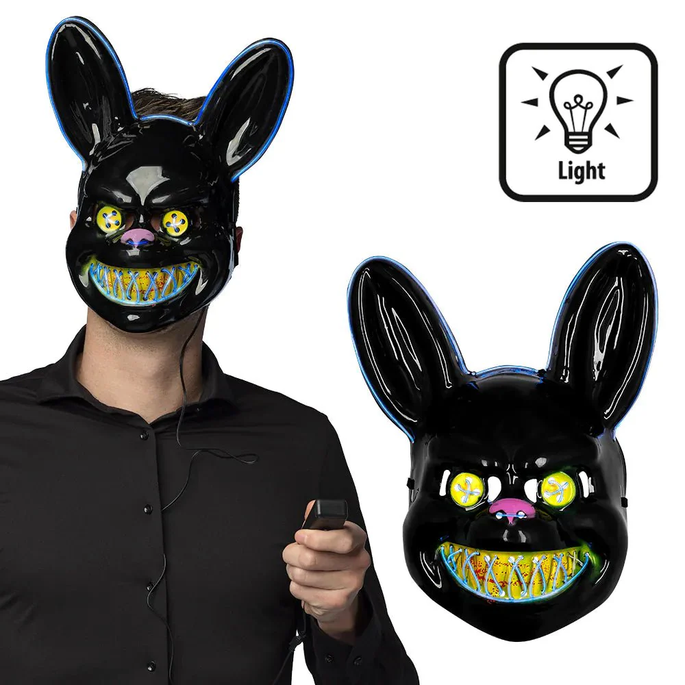 Zwarte Masker Led Rabbit - Image 4