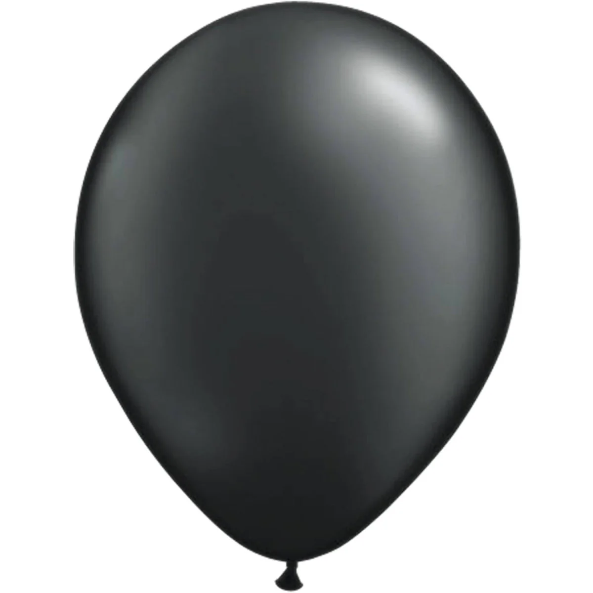 Zwarte Metallic Ballonnen 30cm - 10 stuks