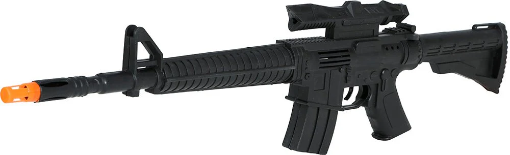 Zwarte Nep Pistool 60cm - Image 3