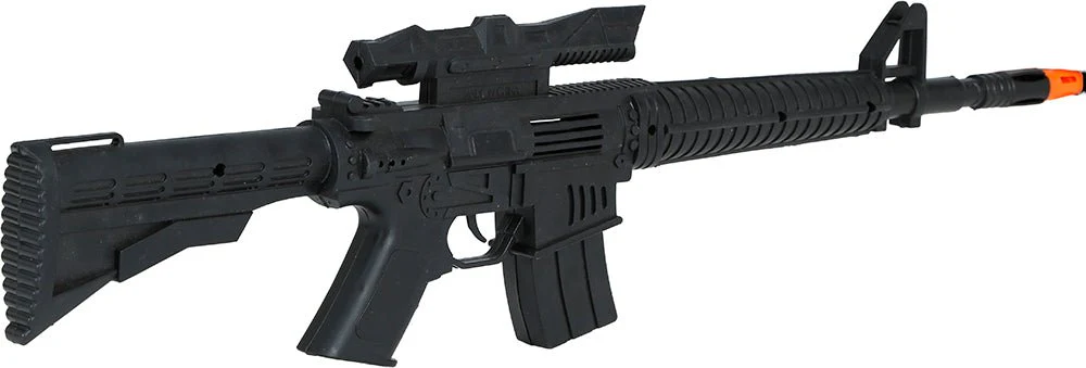 Zwarte Nep Pistool 60cm - Image 4