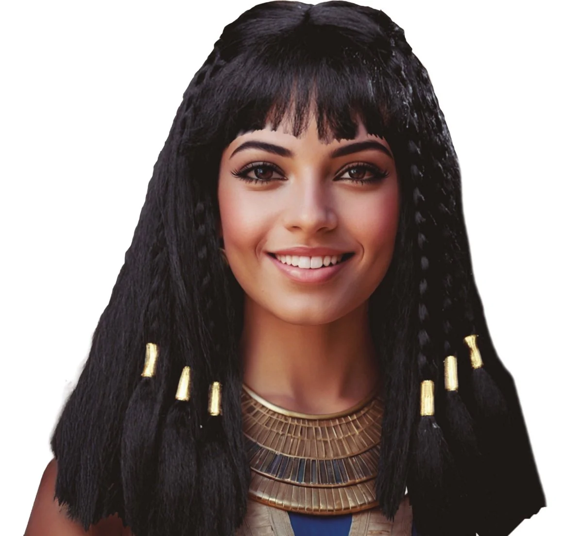 Zwarte Pruik Egyptisch - Image 4